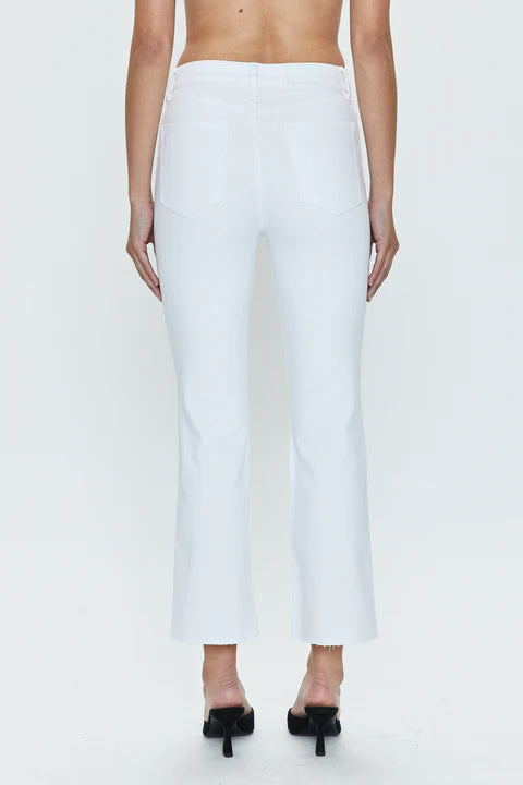 Lennon High Rise Boot-Vivid White