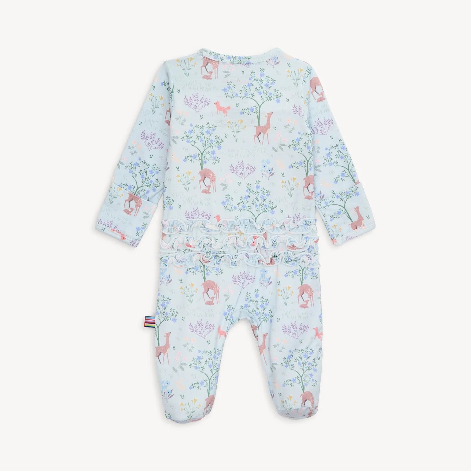 Magnetic Deer Footie with Ruffle
