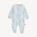 Magnetic Deer Footie with Ruffle