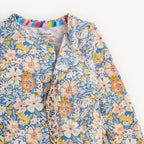 Flora Modal Ruffle Footie