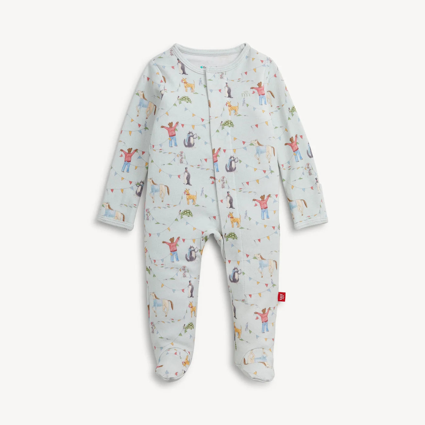 Festival Friends Organic Cotton Footie