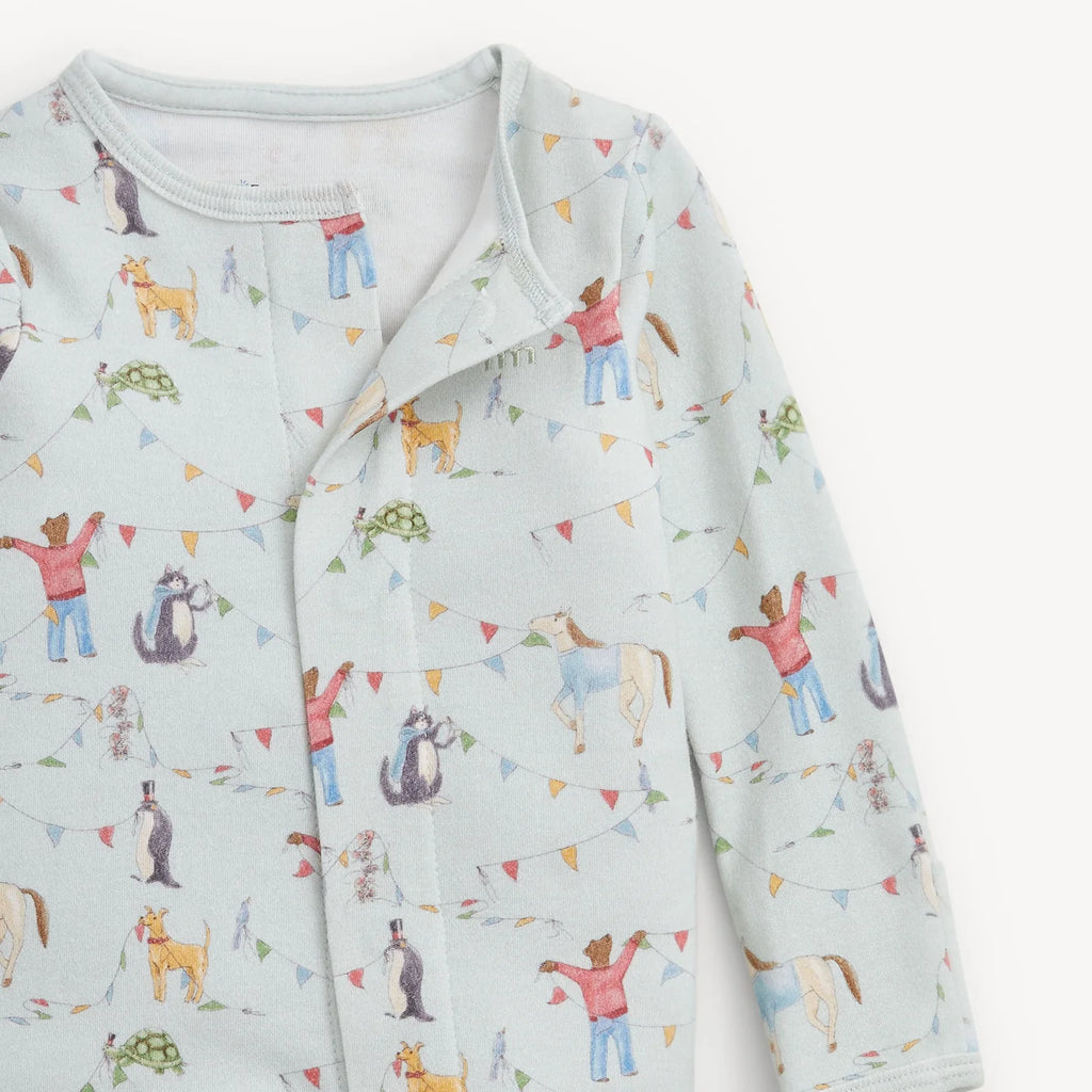 Festival Friends Organic Cotton Footie