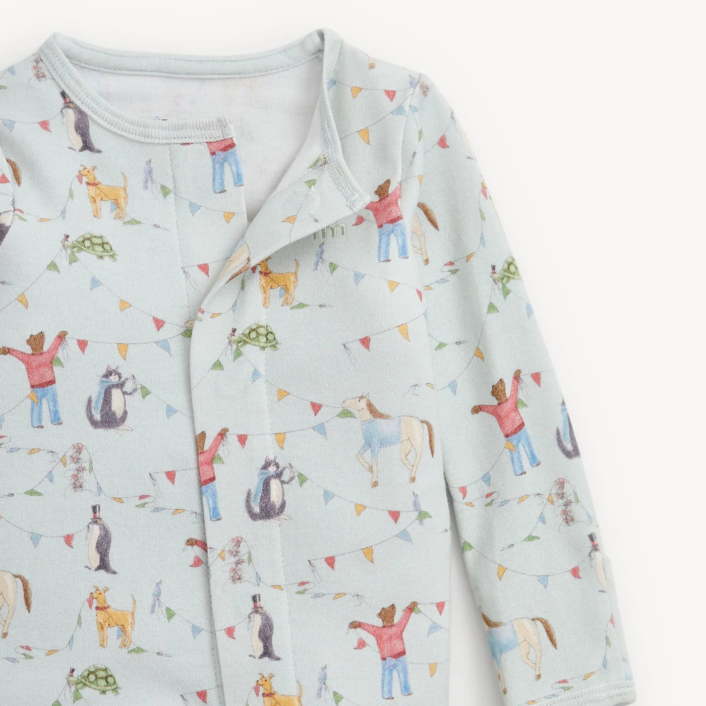 Festival Friends Organic Cotton Footie