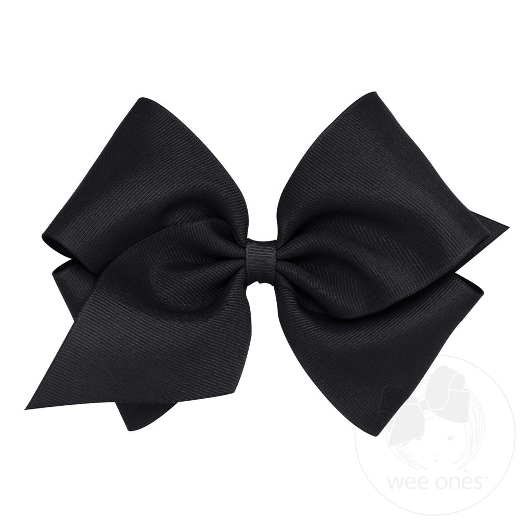 Mini King Classic Grosgrain Bow - Little Jill & Co.