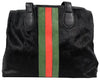 Hyde Stripe Tote in Black