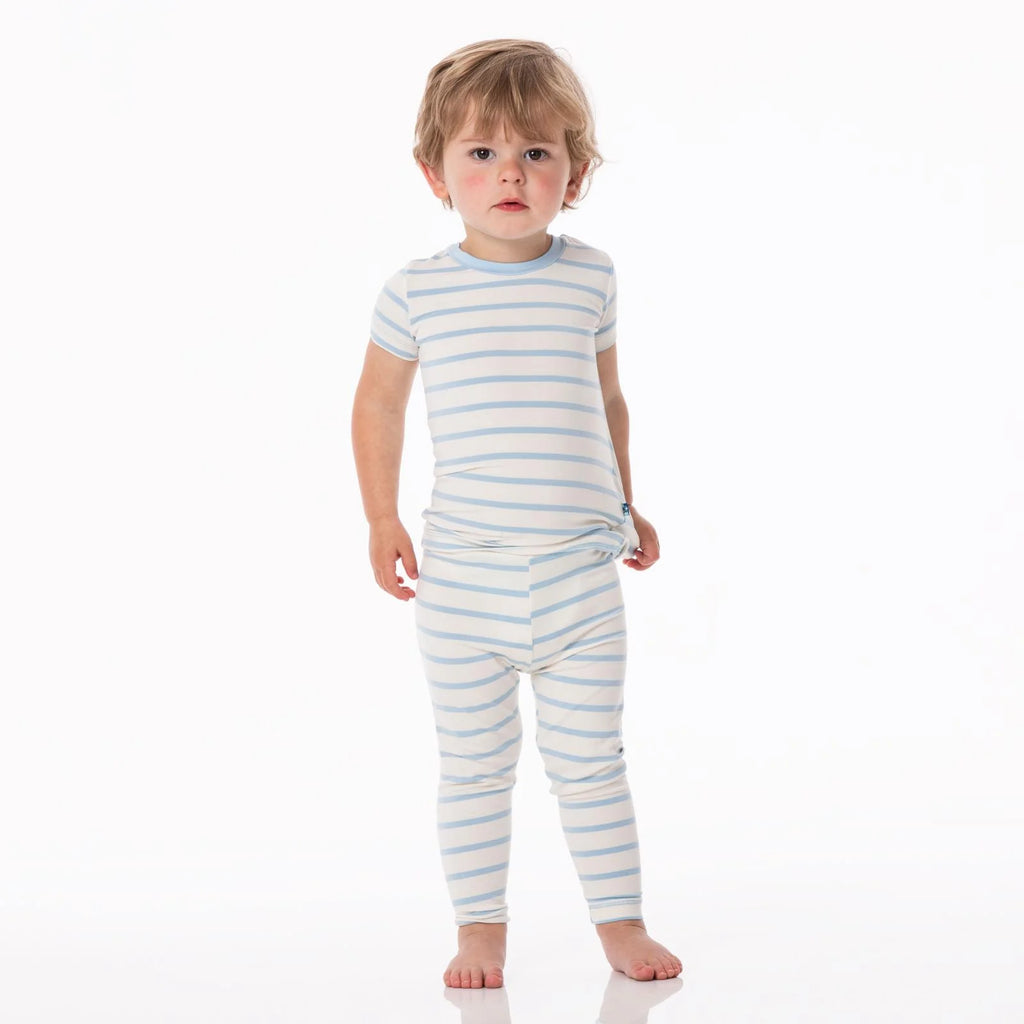 2pc PJ set in Pond Sweet Stripe