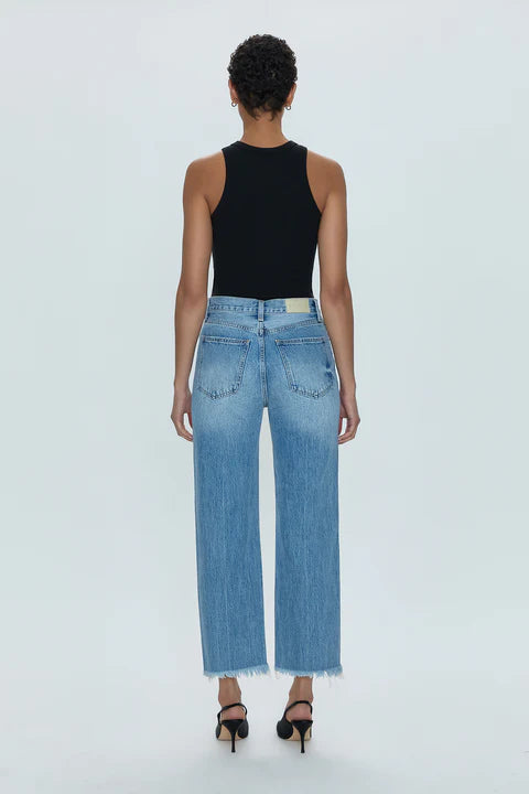 Cassie Super High Rise Straight-Era Vintage