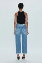 Cassie Super High Rise Straight-Era Vintage