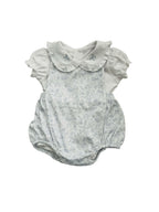 Emb. Bow Collared Bodysuit