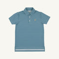 Summer County Stripe Prepletic Prim & Proper Polo