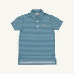 Summer County Stripe Prepletic Prim & Proper Polo