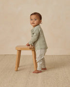Drawstring Pant Fern Stripe