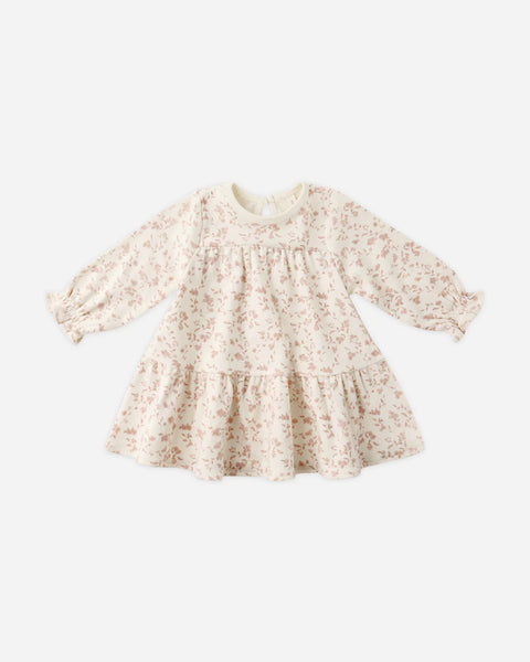 Tiered Jersey Dress French Garden