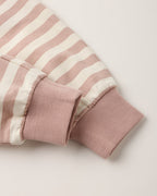 Relaxed Sweatpant Pink Stripe