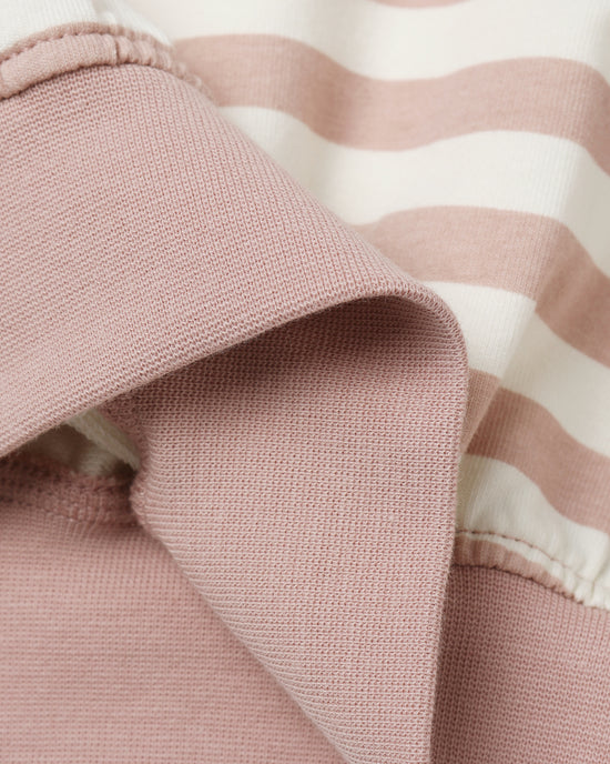 Relaxed Sweatpant Pink Stripe