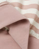 Relaxed Sweatpant Pink Stripe