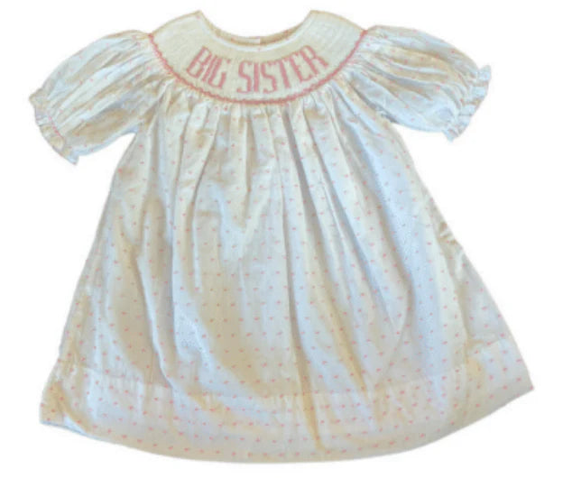 Big Sister Smocked Dress – The Yellow Acres Big Sister Smocked Dress – The Yellow Acres