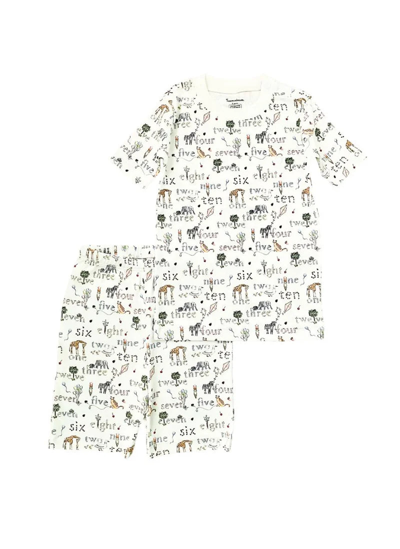 ABC Short Pajama Set