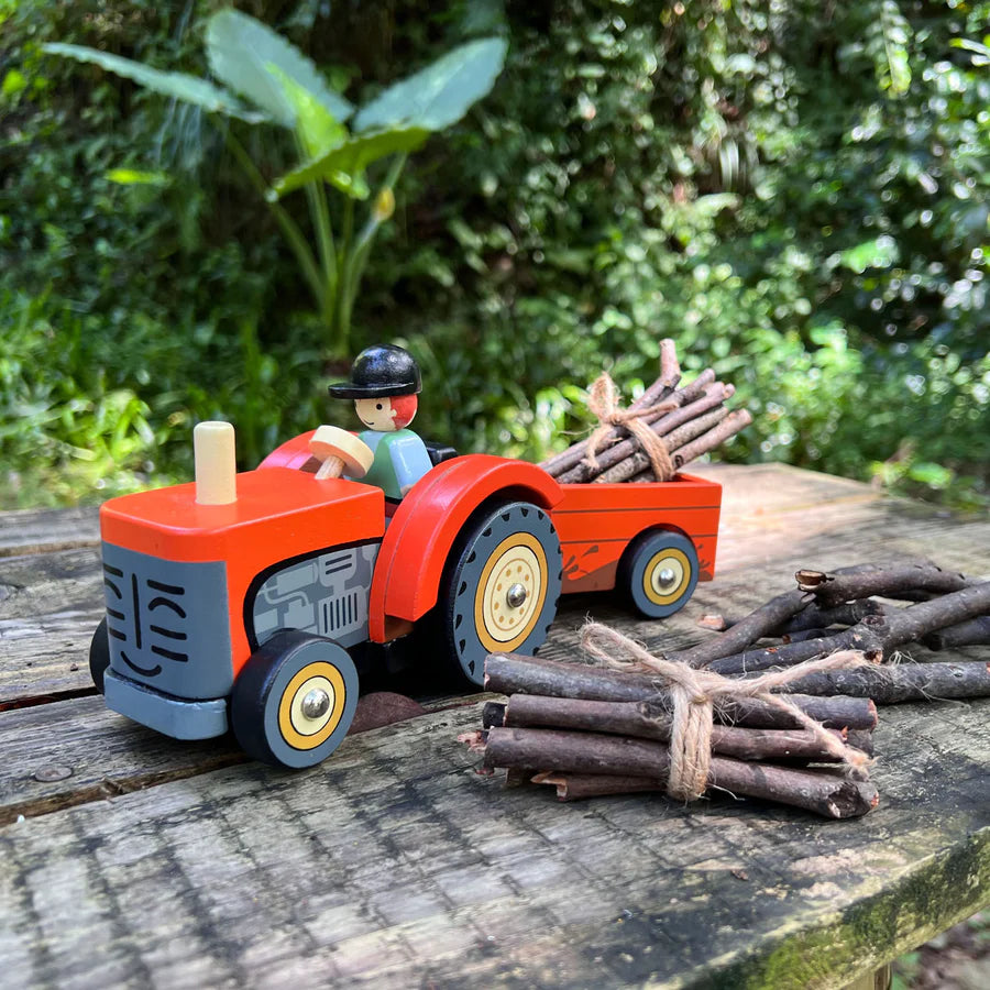 Farmyard Tractor - Little Jill & Co.