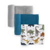 Swaddle Blanket 3Pack-Dino Friends