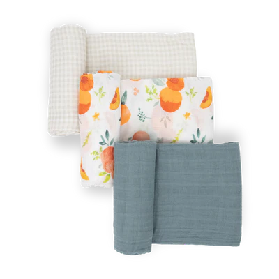 Swaddle Blanket 3Pack-Georgia Peach