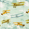 Planes Muslin Swaddle Blanket