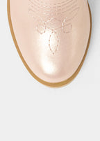 Zahara Mini Rose Gold Boot - Little Jill & Co.