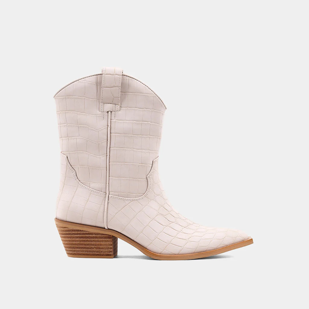 Taupe Croco Zouzou Boot