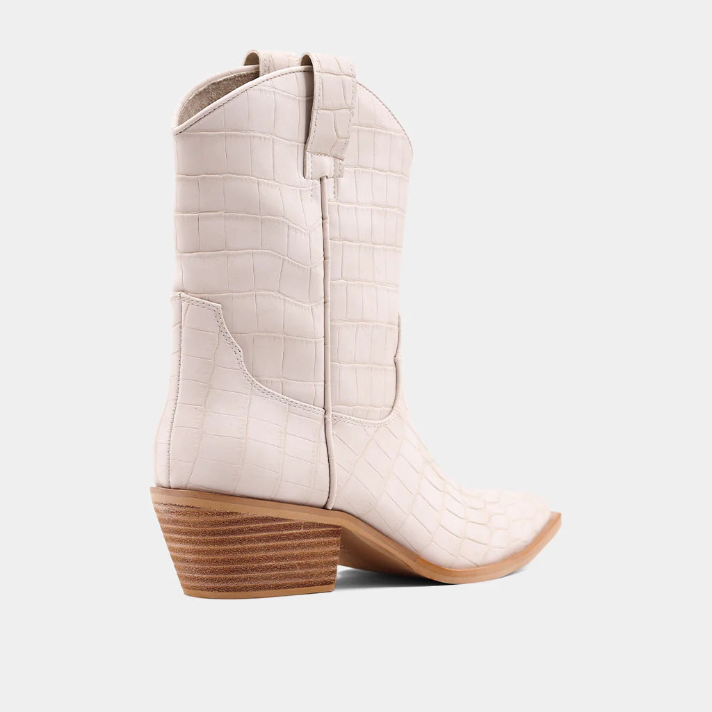 Taupe Croco Zouzou Boot
