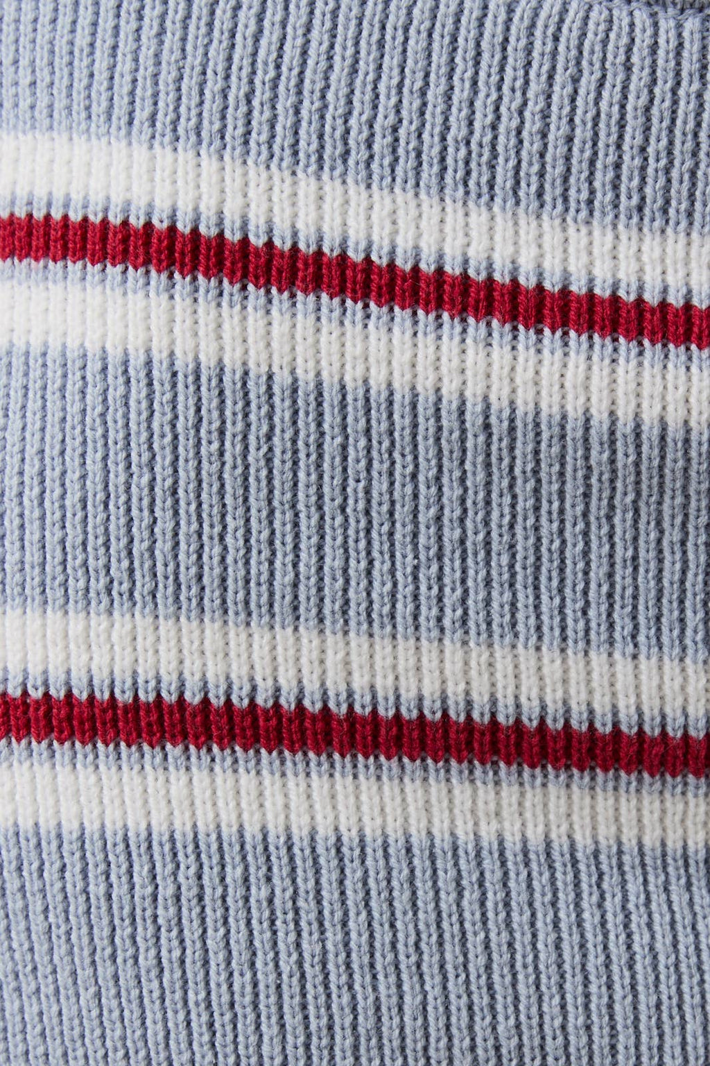 SHORT SLEEVE COLLARED STRIPED SWEATER TOP - Little Jill & Co.