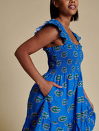 The Poplin Smocked Dress | Florida
