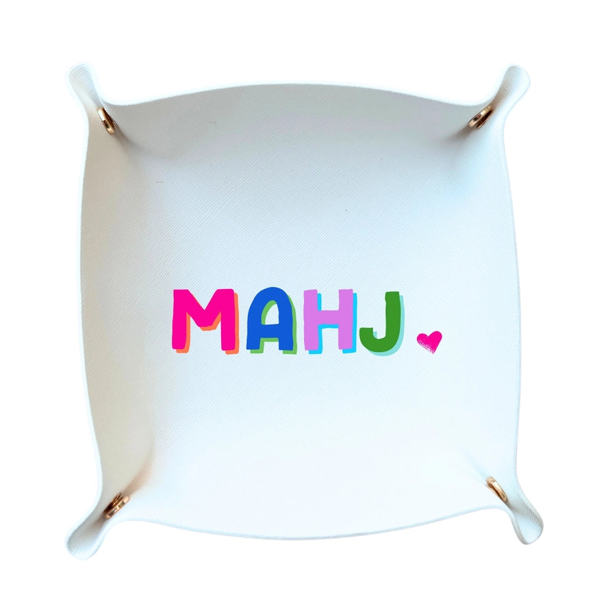 Mahjong Gift Colorful Mahj Gift Jewelry Catchall Tray