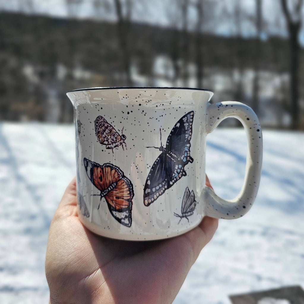 Butterfly and Moth Lover Mug - Little Jill & Co.