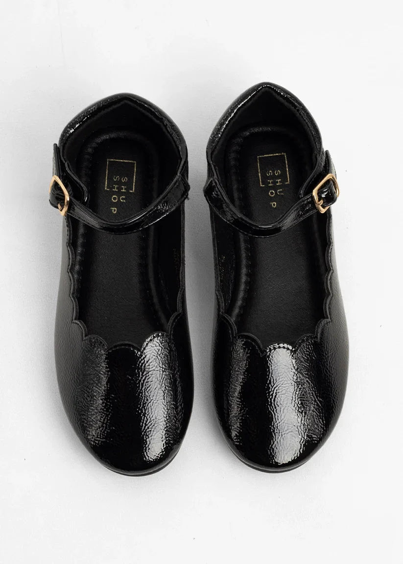Agatha Mini in Black Patent