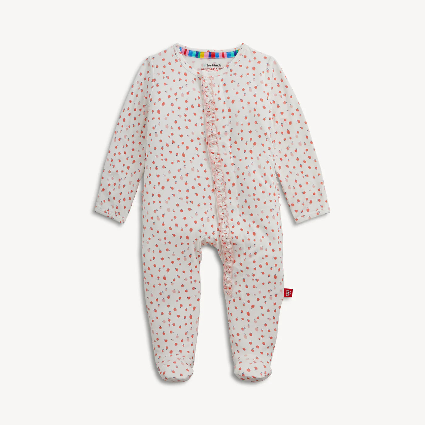 Apple Blossom Magnetic Modal Ruffle Footie
