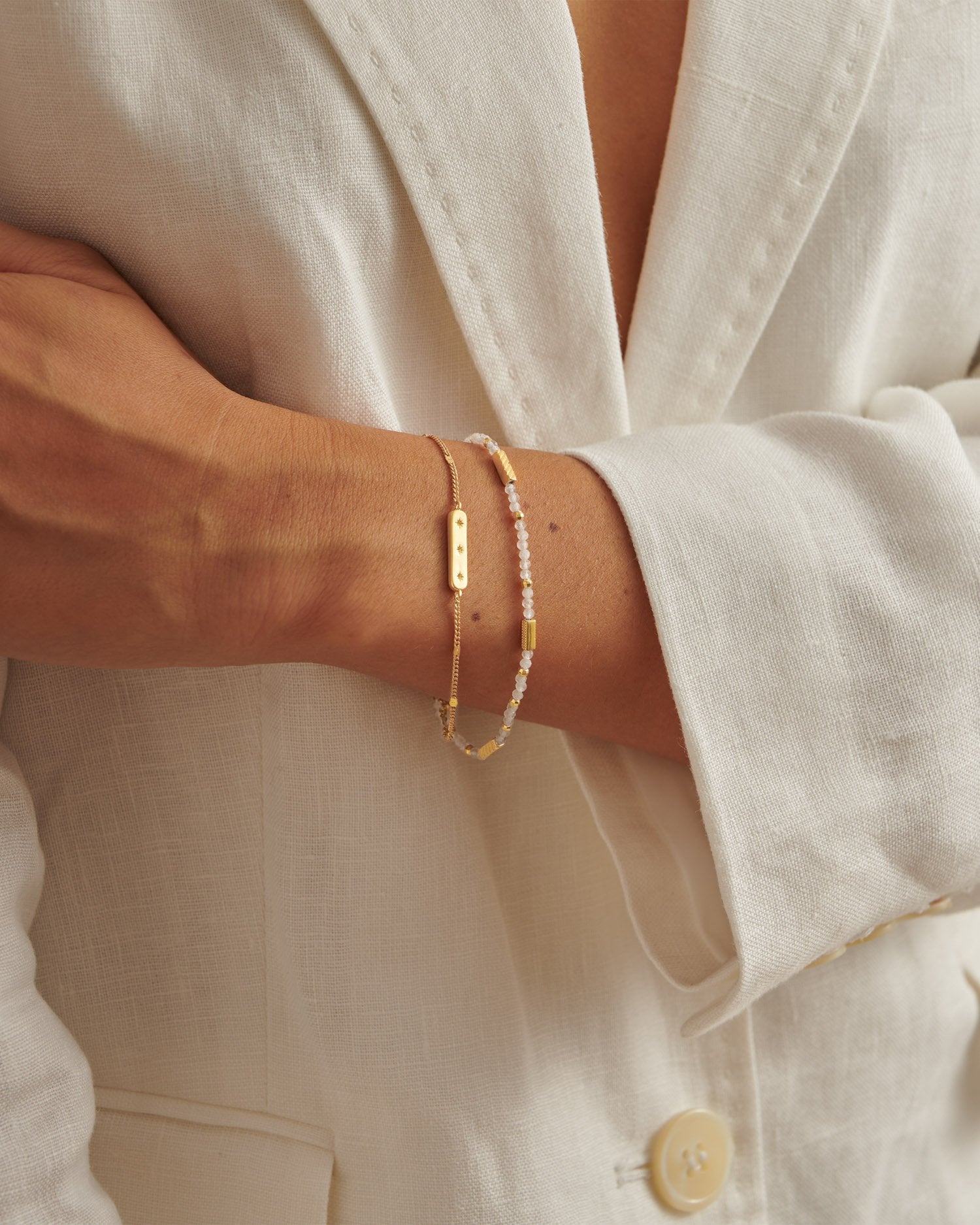 Birthstone Bracelet April