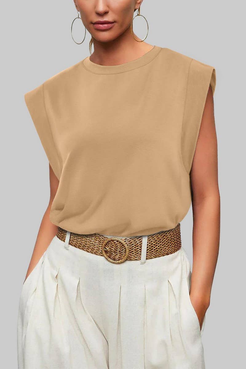ROUND NECK LOOSE SHORT SLEEVE - Little Jill & Co.