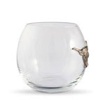 Longhorn Stemless Wine Glass
