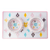 White Chewy Vuiton Placemat Dog Mat
