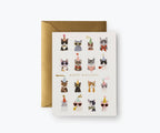 Boxed Set of Cool Cats Birthday Card