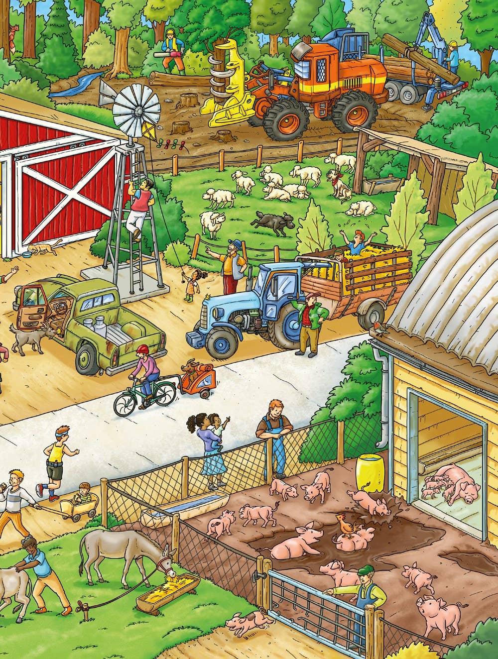 My Little Wimmelbook® - On the Farm