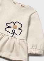 Flower Applique Dress