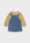 Overall Dress and T-Shirt Set - Little Jill & Co.