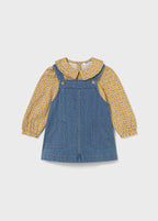 Overall Dress and T-Shirt Set - Little Jill & Co.