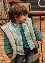 Spruce Plaid Overshirt - Little Jill & Co.