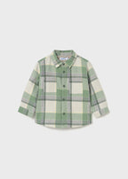 Spruce Plaid Overshirt - Little Jill & Co.
