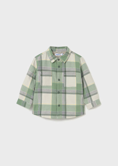 Spruce Plaid Overshirt - Little Jill & Co.