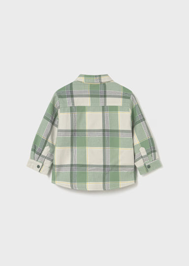 Spruce Plaid Overshirt - Little Jill & Co.