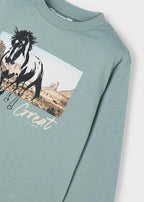 Glacier LS Tee Horse - Little Jill & Co.
