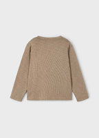 Boys Basic LS Tee Caramelo - Little Jill & Co.